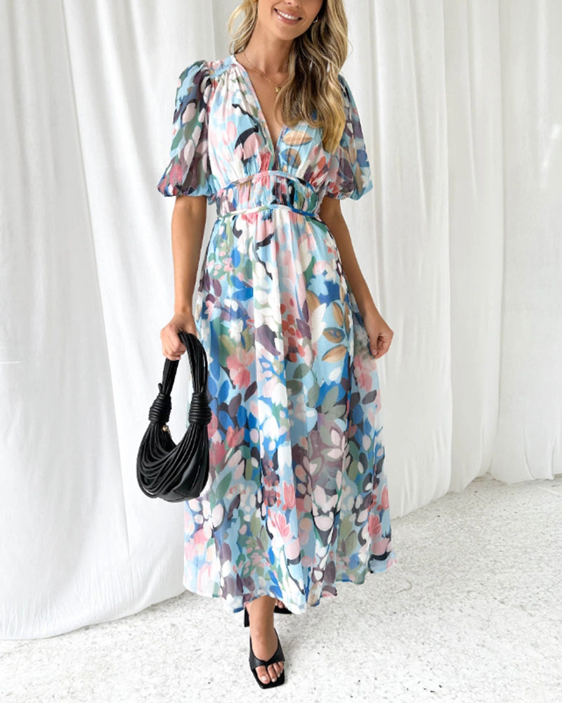 Celine | Vestido Feminino com Motivo Floral