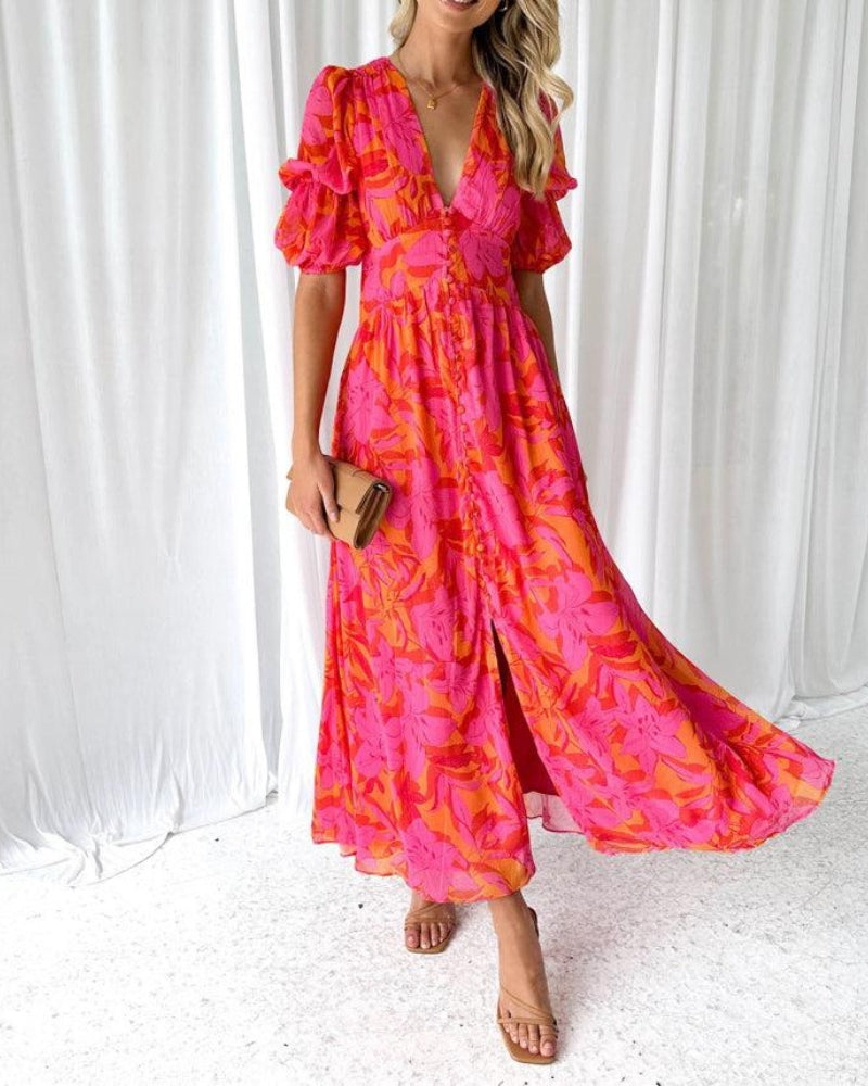 Armonia | Vestido Maxi Brilho Solar