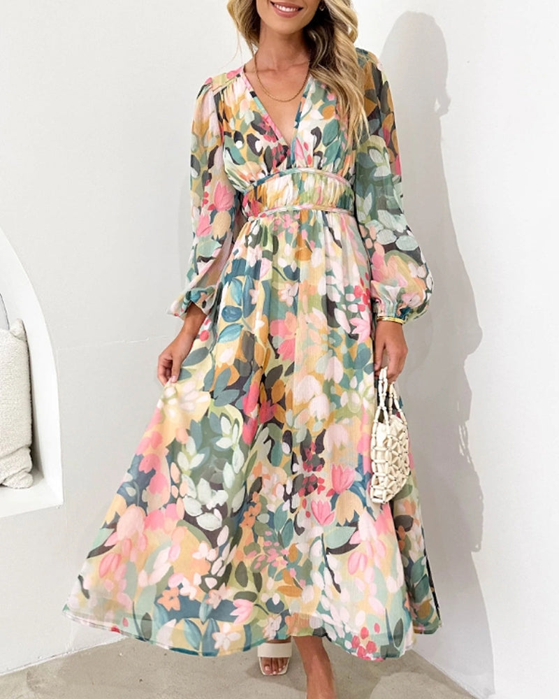 Celine | Vestido Feminino com Motivo Floral