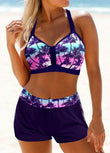 Roxo/azul