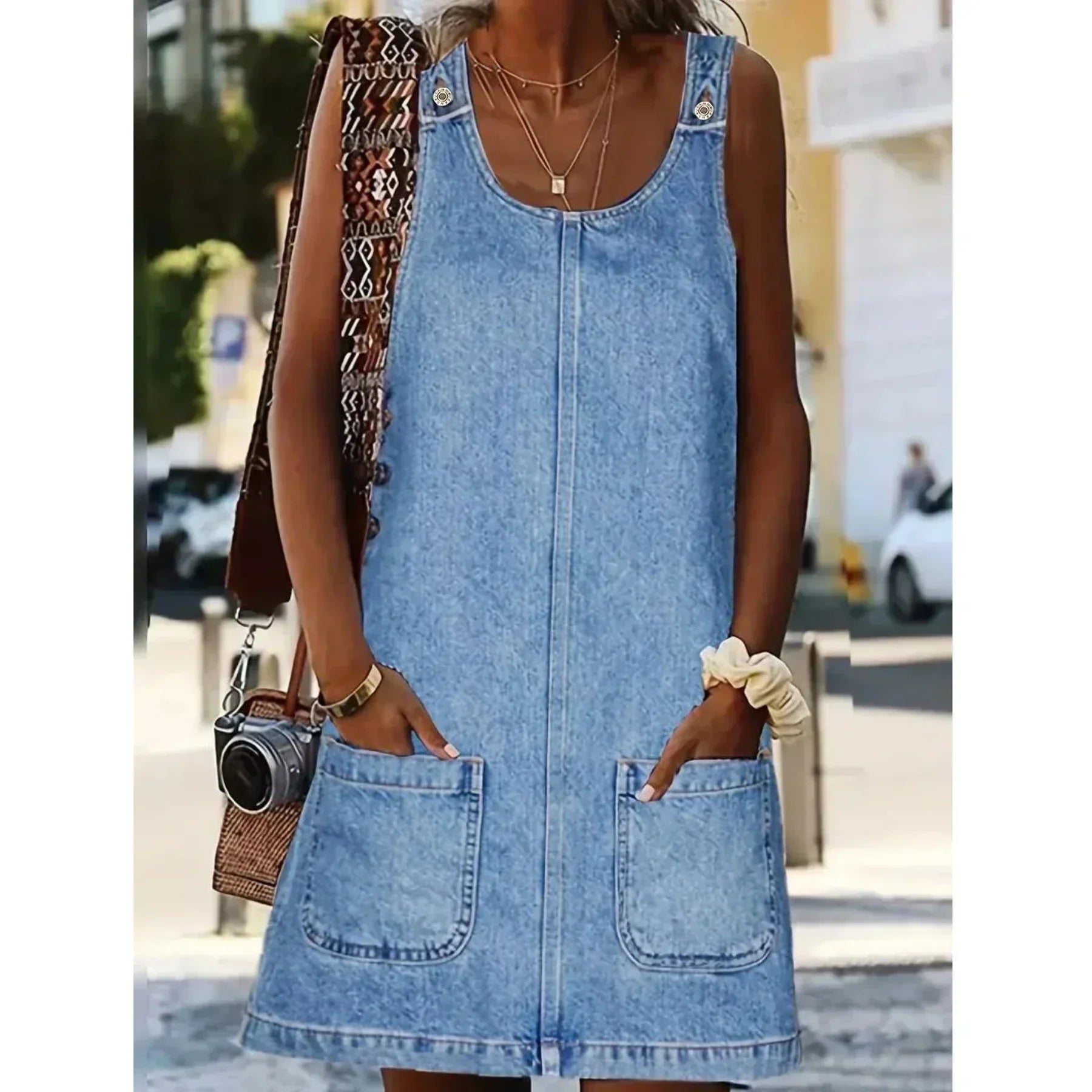 Saylor | Vestidos Largos com Visual Jeans