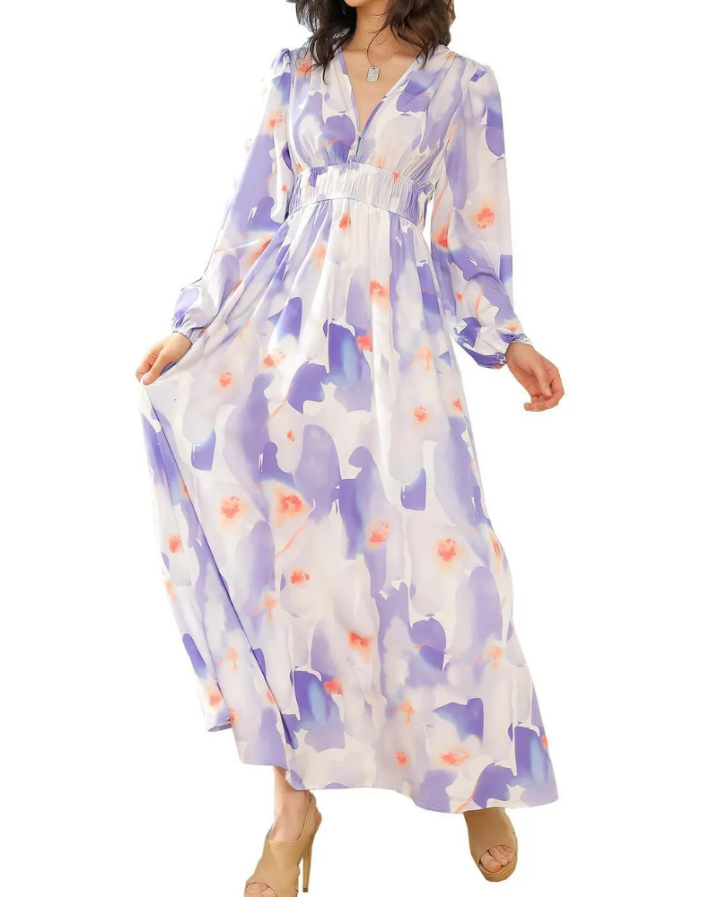 Celine | Vestido Feminino com Motivo Floral