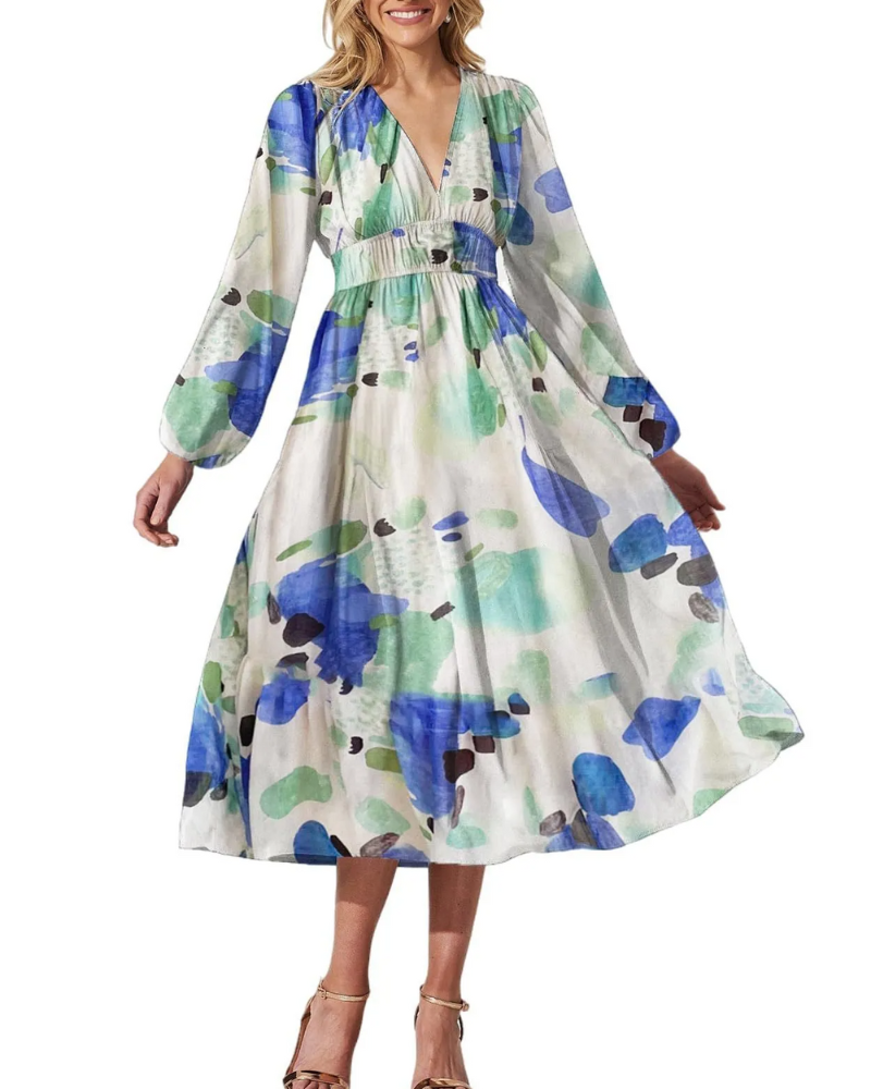 Celine | Vestido Feminino com Motivo Floral