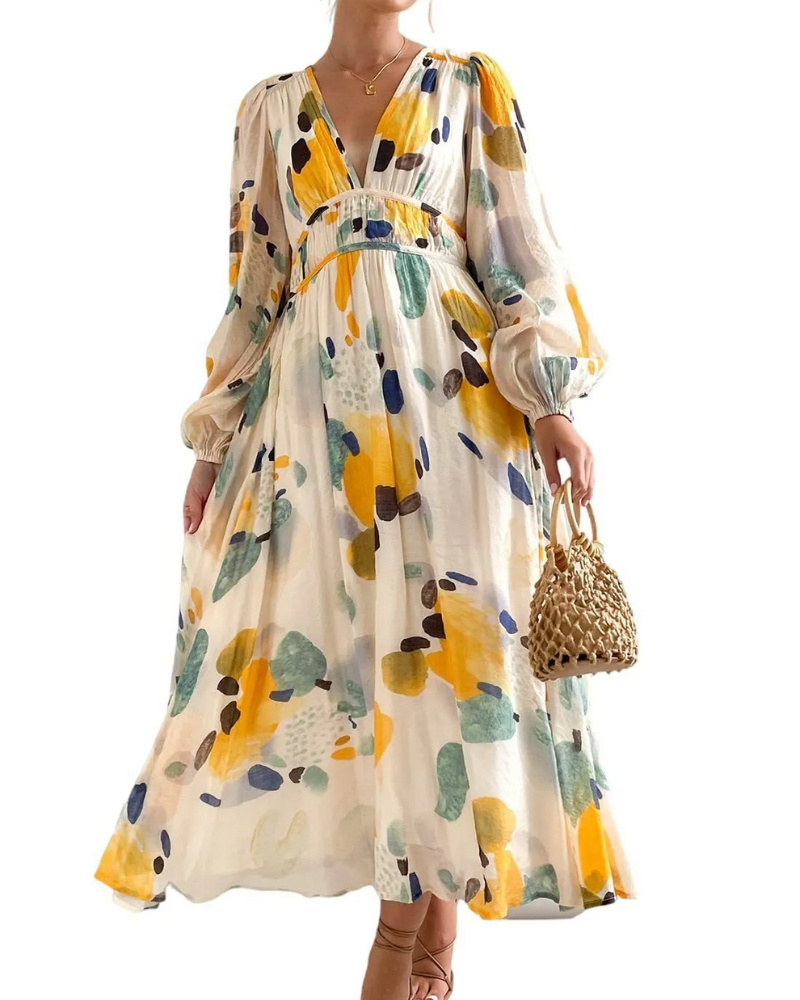 Celine | Vestido Feminino com Motivo Floral