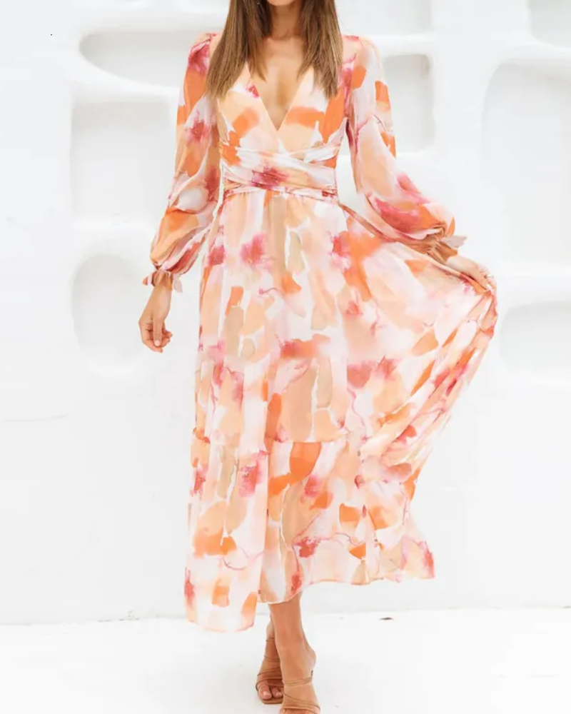 Celine | Vestido Feminino com Motivo Floral