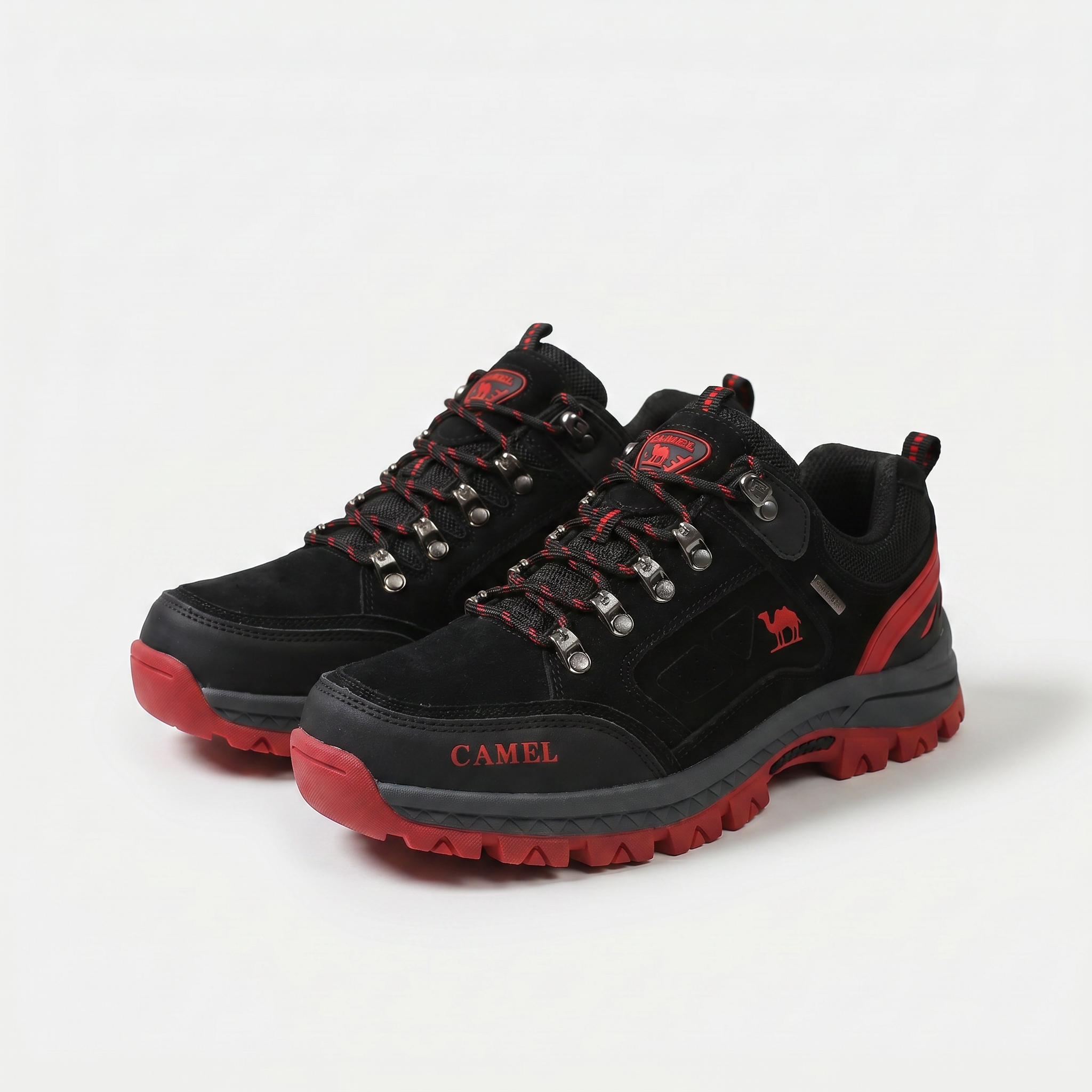 Camel Mid Sapatos Trekking Leves