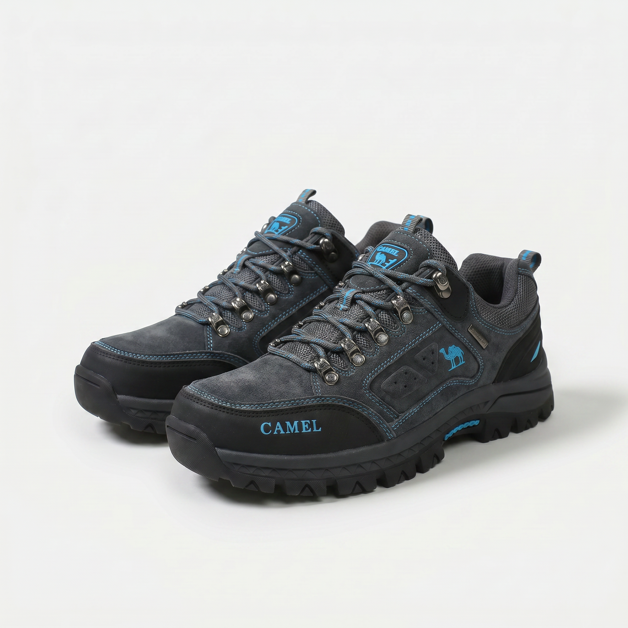 Camel Mid Sapatos Trekking Leves