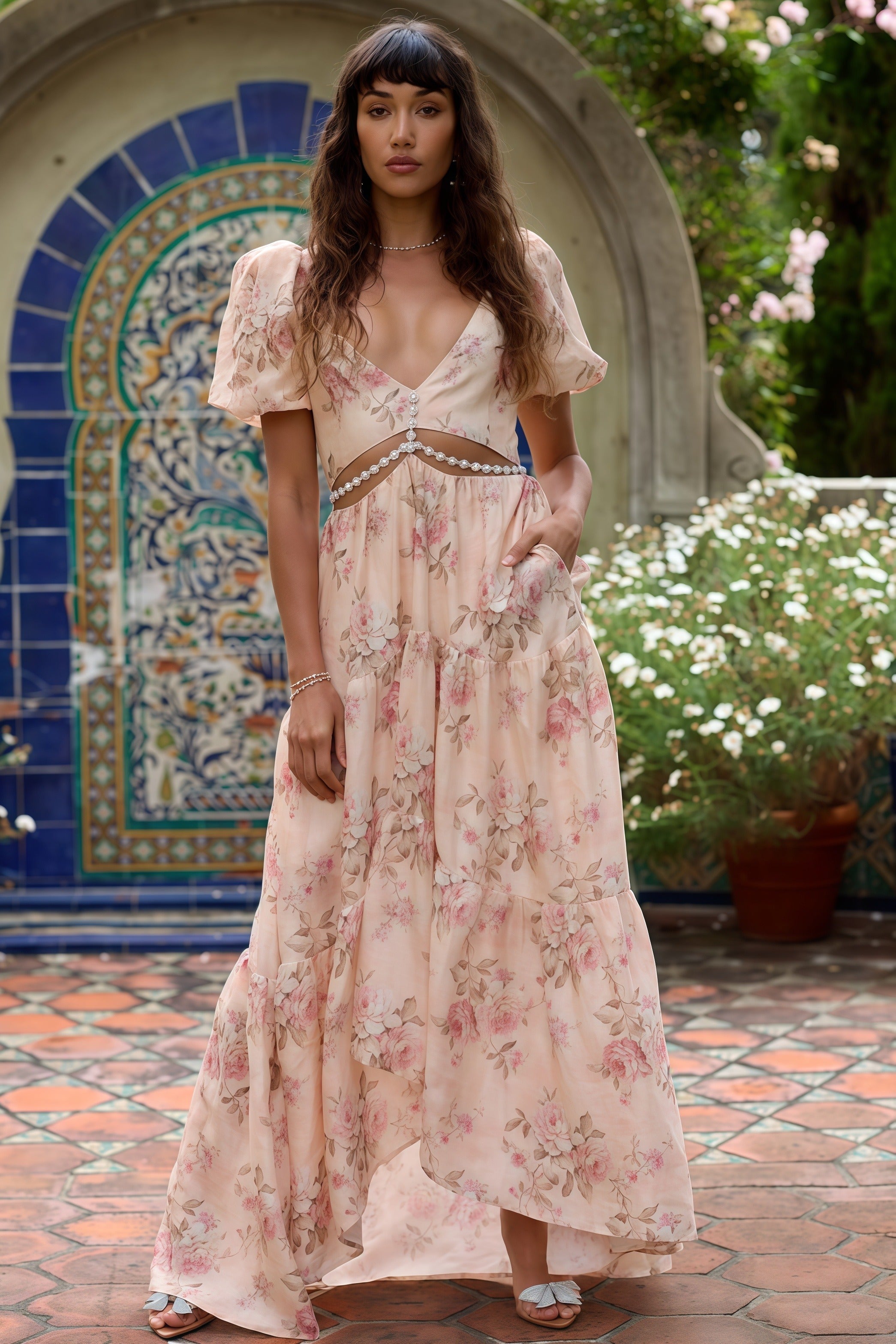 Layla | Vestido Elegante Flutuante