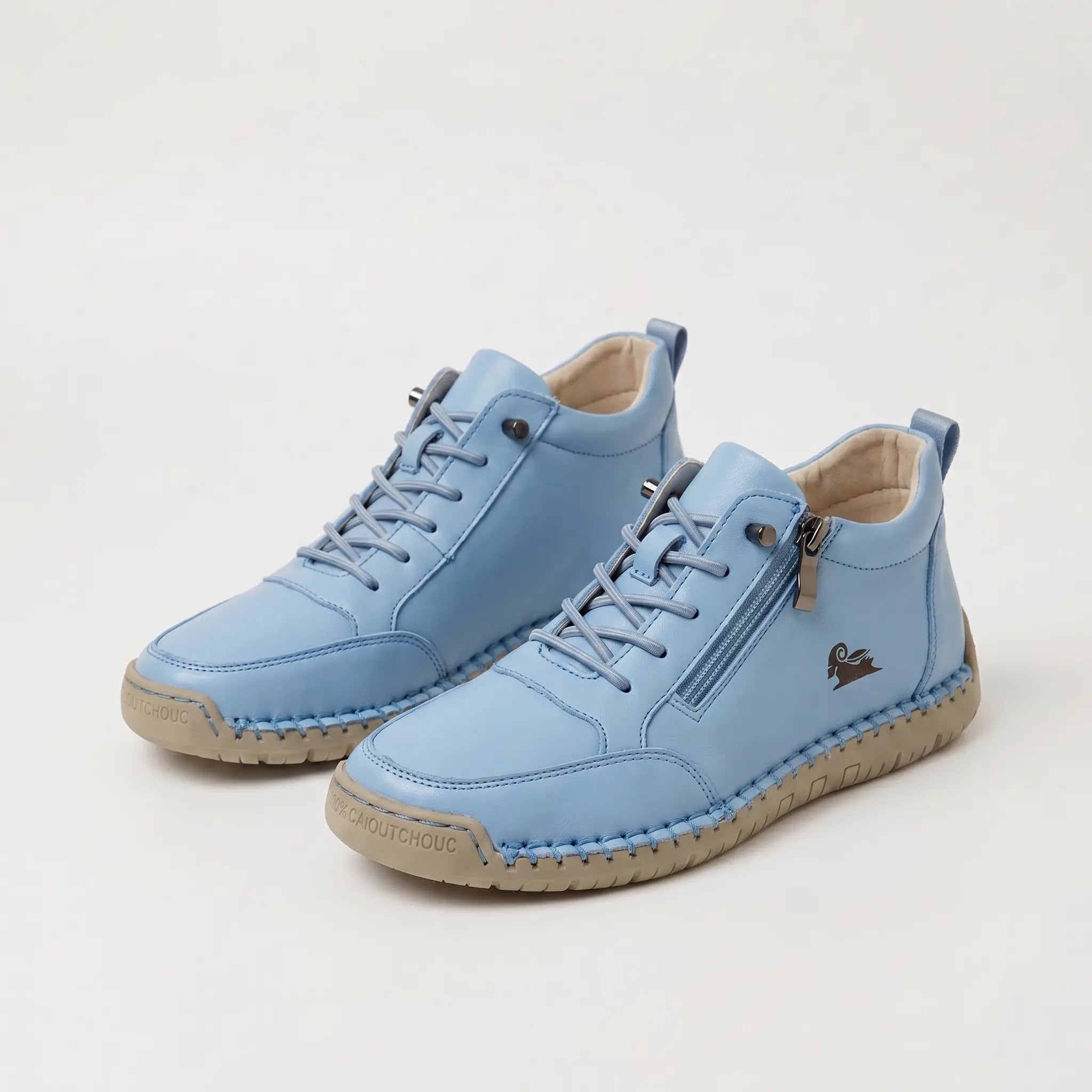 Flora Sapatos Ortopédicos Confortáveis com Fecho