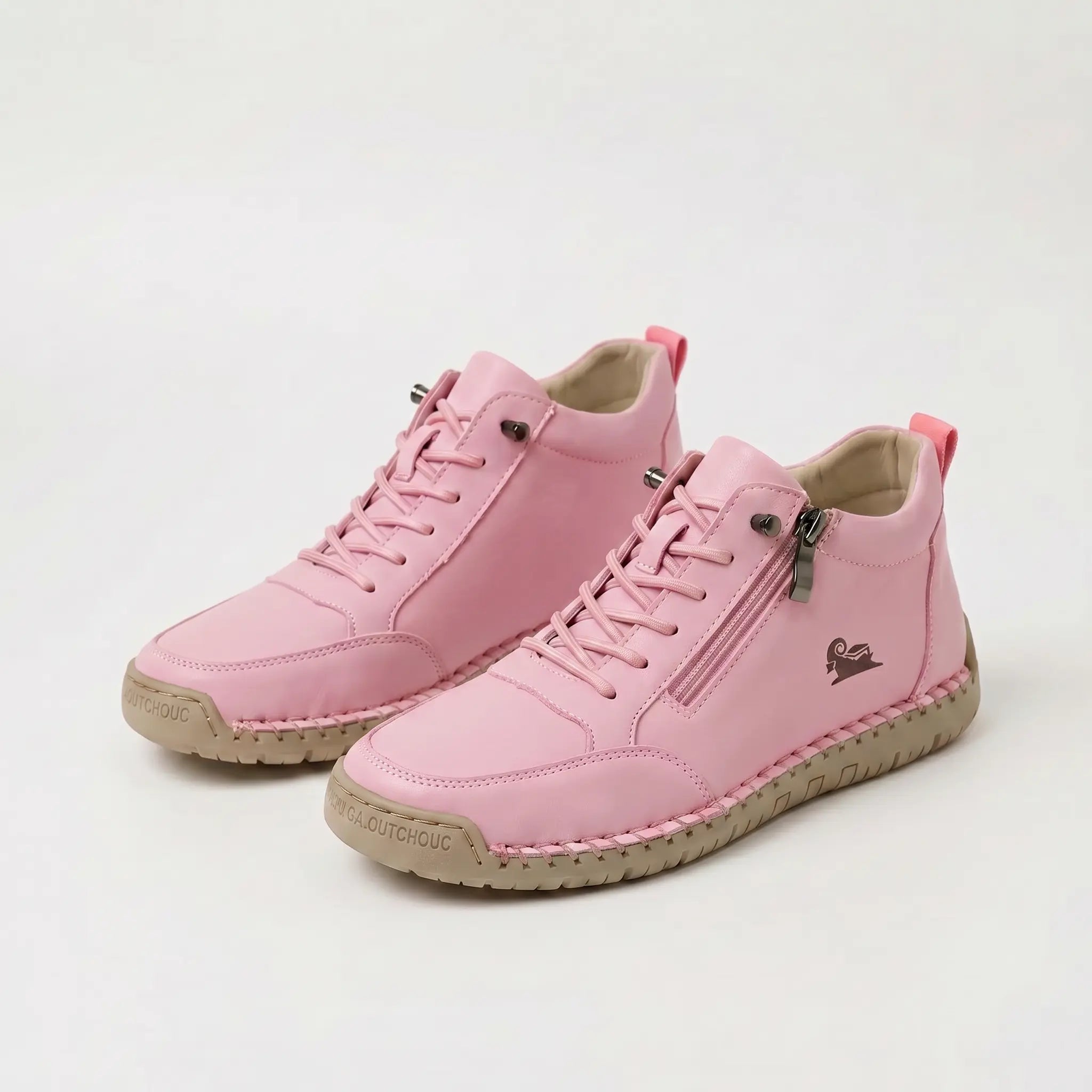 Flora Sapatos Ortopédicos Confortáveis com Fecho