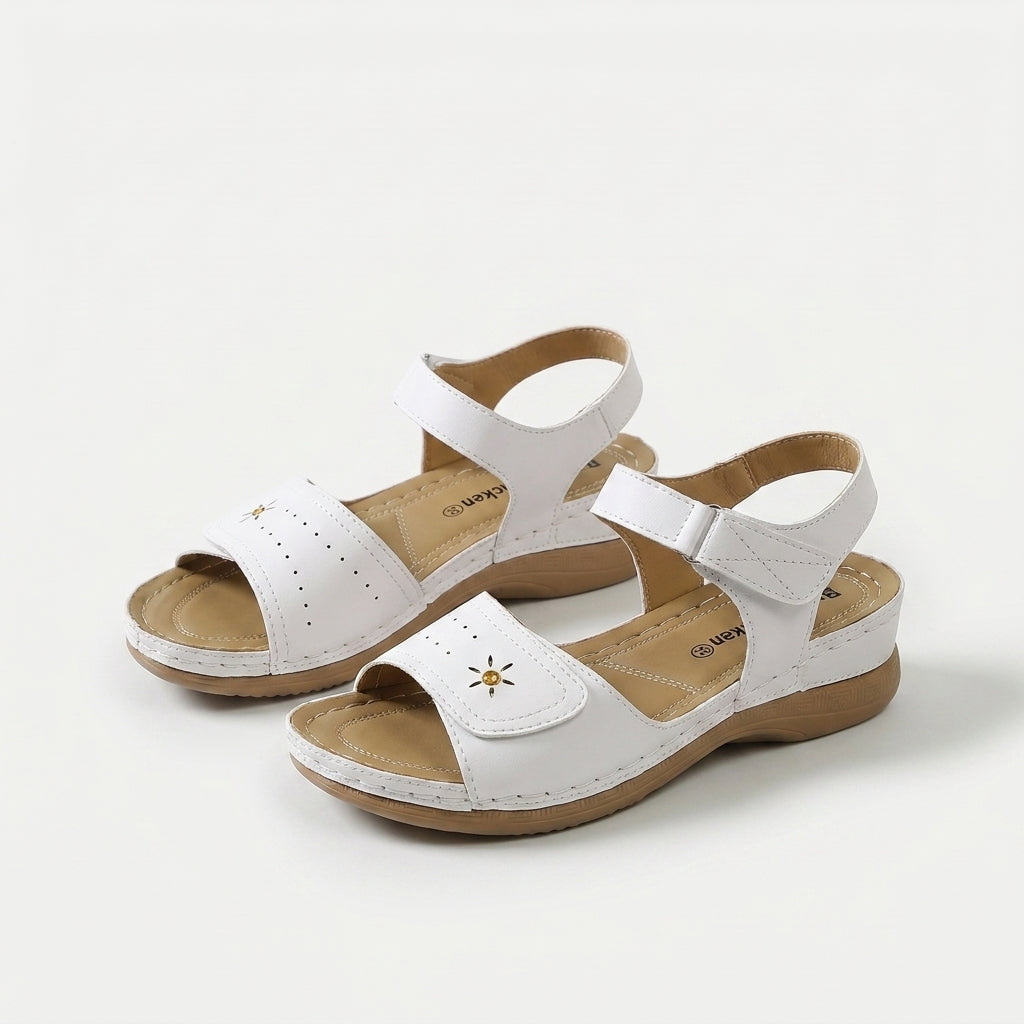 Liana Sandálias de Verão com Velcro Leves
