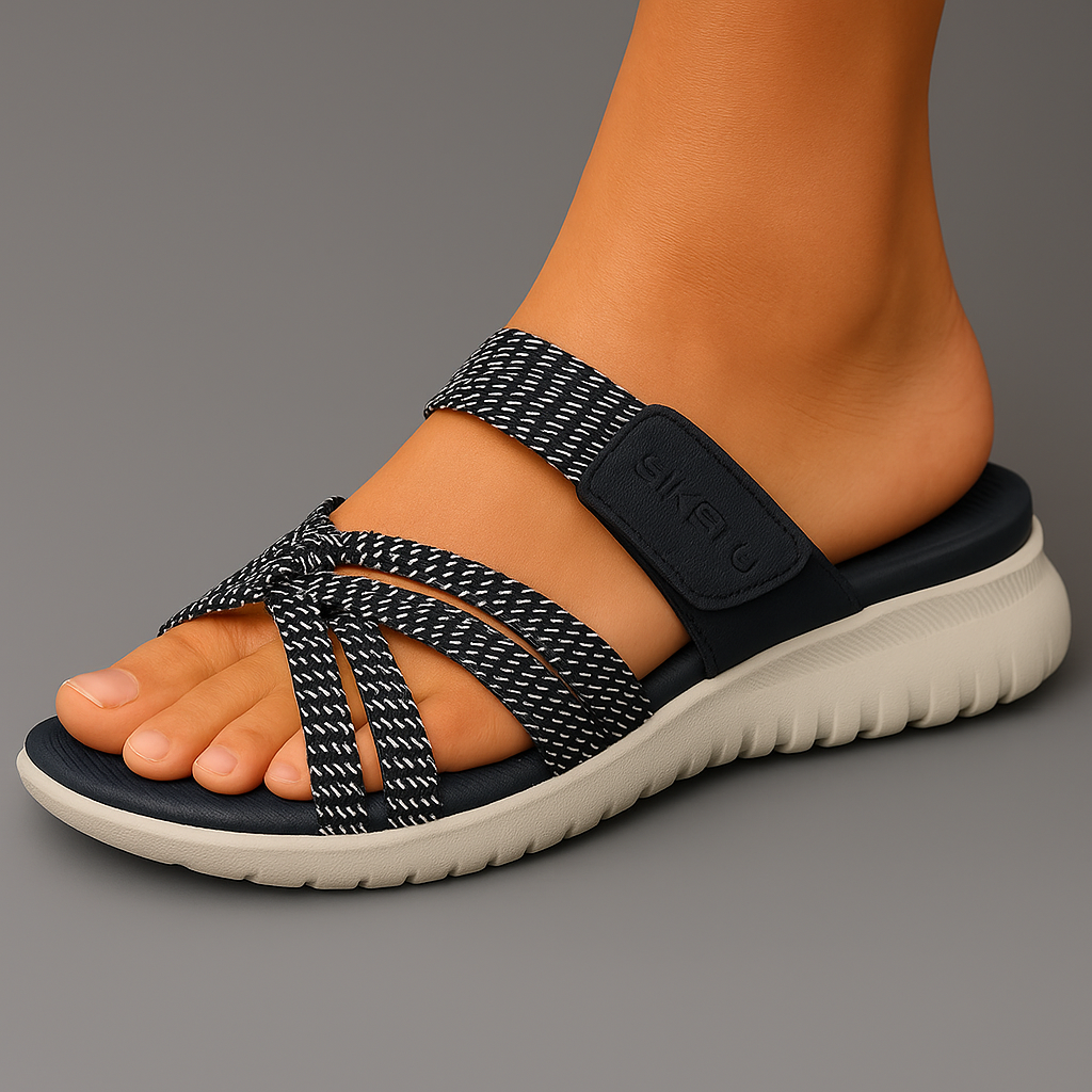 Lina Sandálias Ortopédicas Confortáveis Slip-On