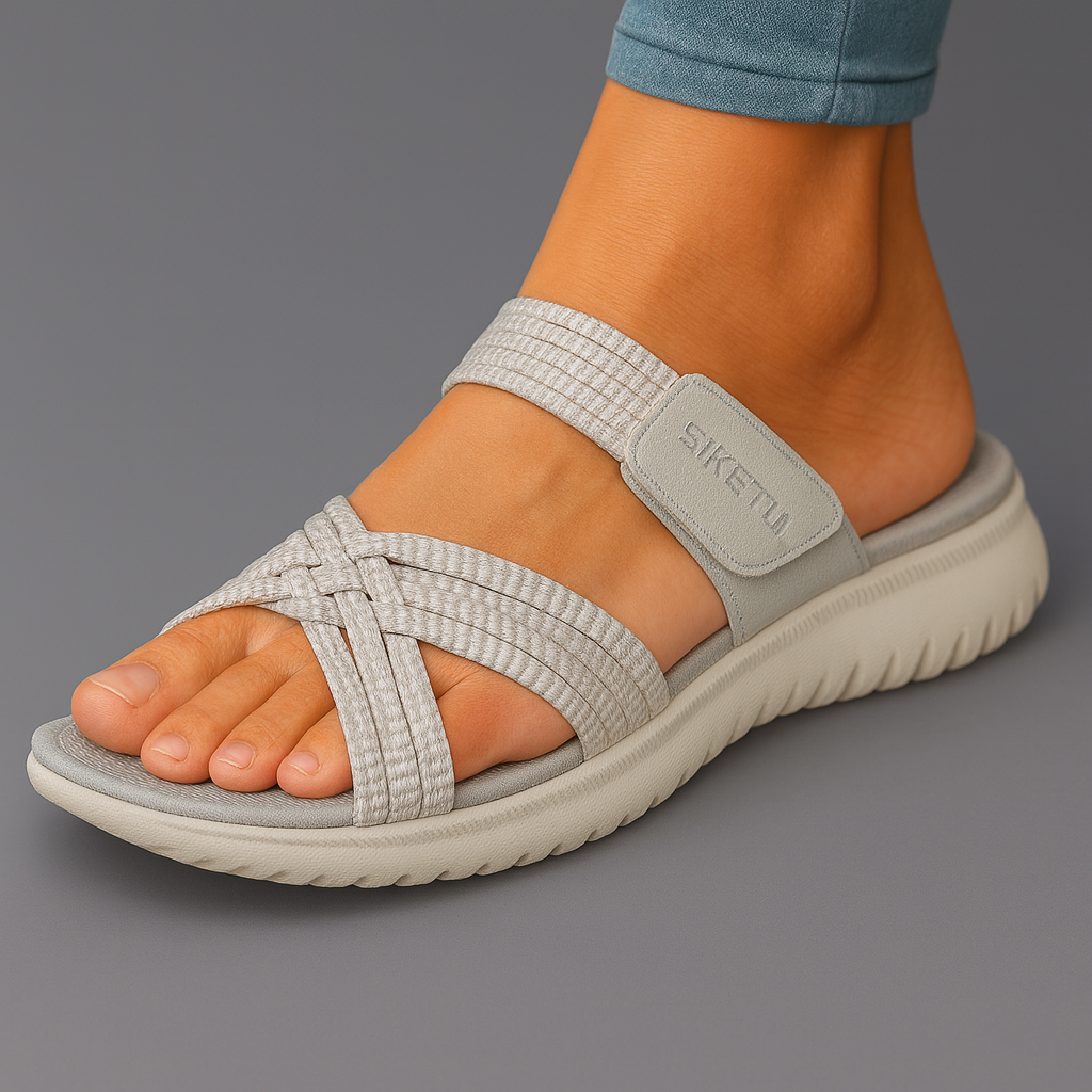 Lina Sandálias Ortopédicas Confortáveis Slip-On